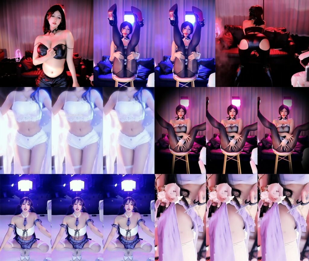 【网易CC】 雅恩北北 舞蹈群 内衣骚舞【6V】【738M】