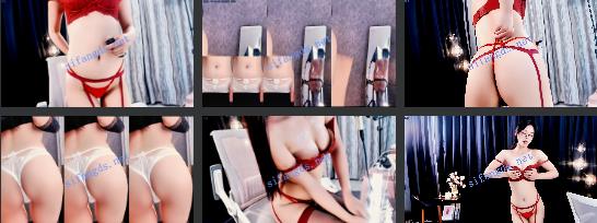 【网易CC】果果超哇塞，细线丁字裤特写定制【2V】【1.43G】