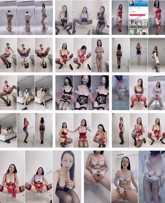 【抖音福利】极品高挑丝袜眼镜御姐【妍姐姐】道具自X丝诱【12V】【2.39G】